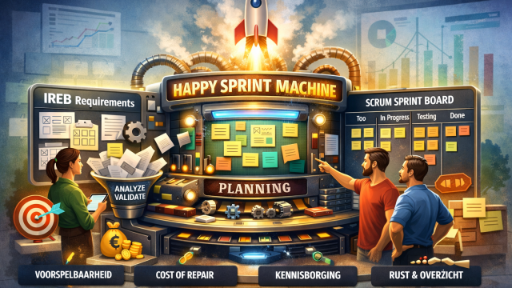 Agile zonder chaos: Waarom de beste Scrum-teams eigenlijk IREB-fans zijn 🚀
