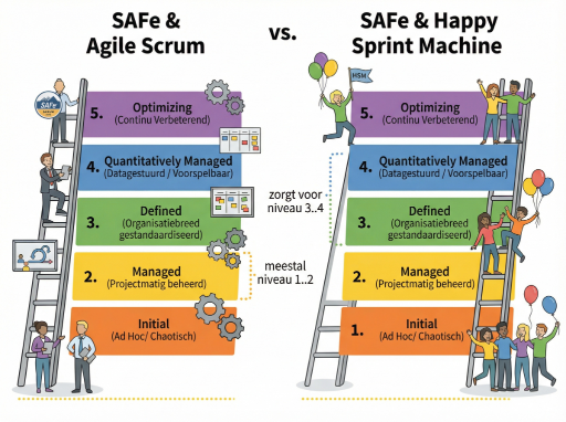 Agile werken betekent niet dat je volwassen bent