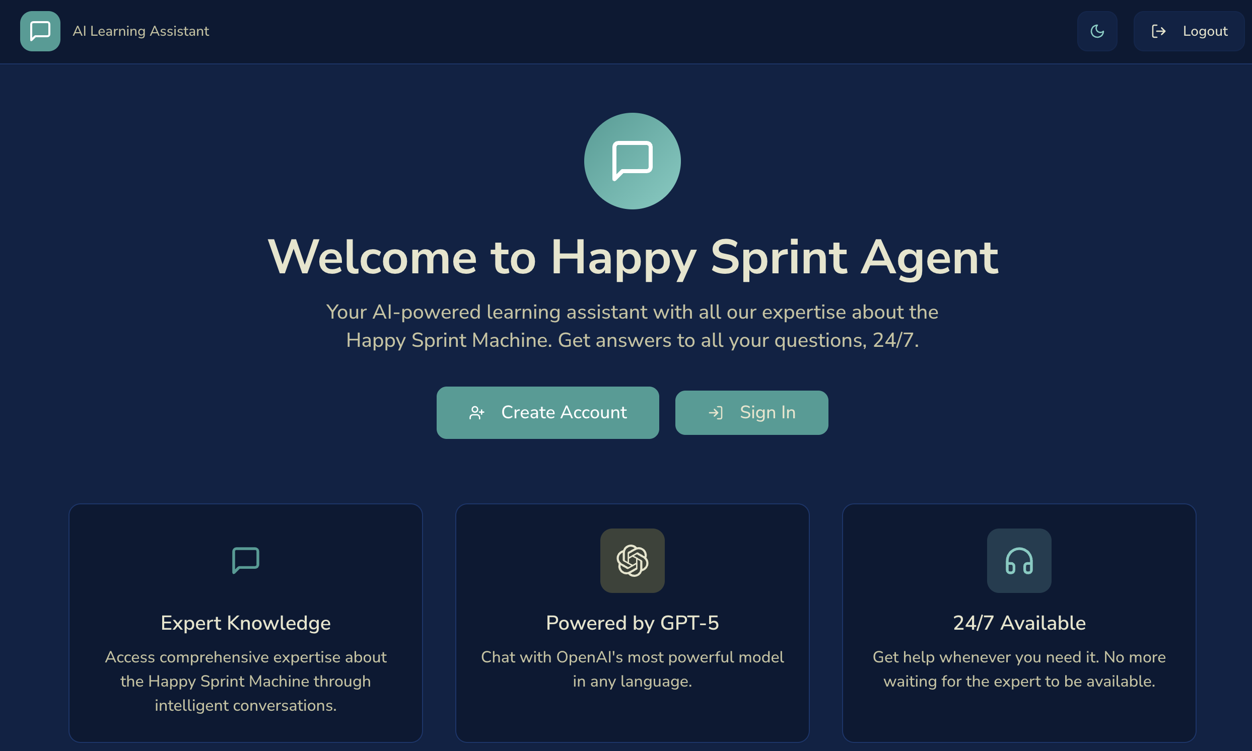 The Happy Sprint Agent