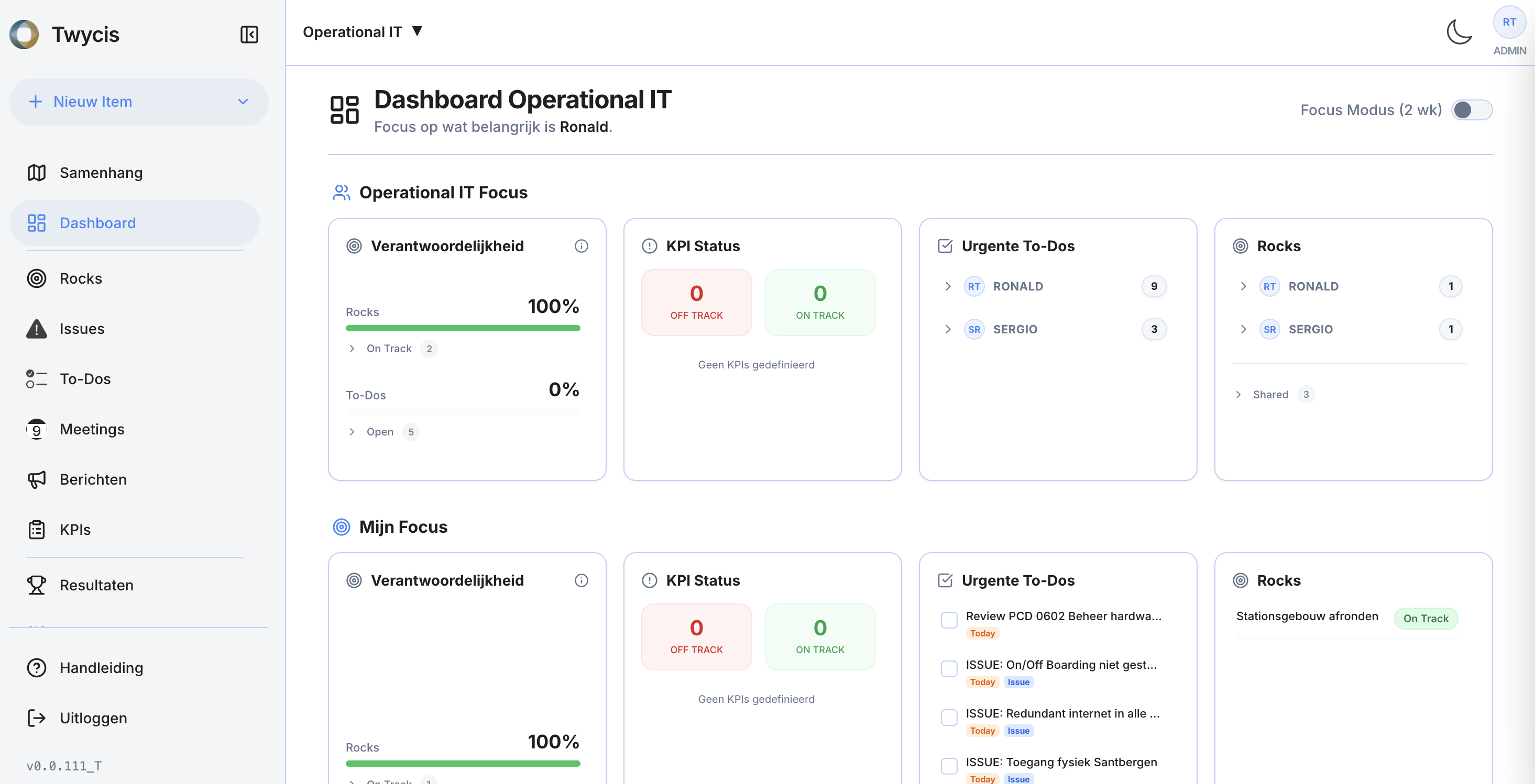 Entrepreneurial Operating System EOS