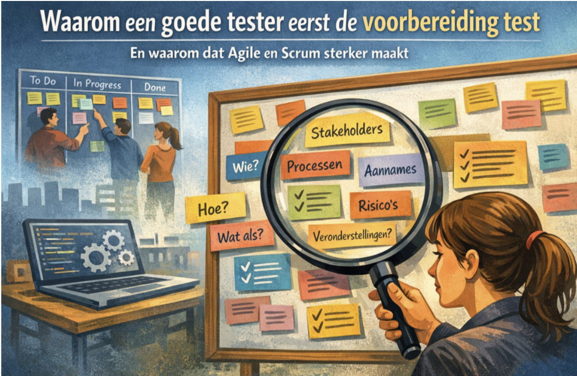 Waarom een goede tester eerst de voorbereiding test